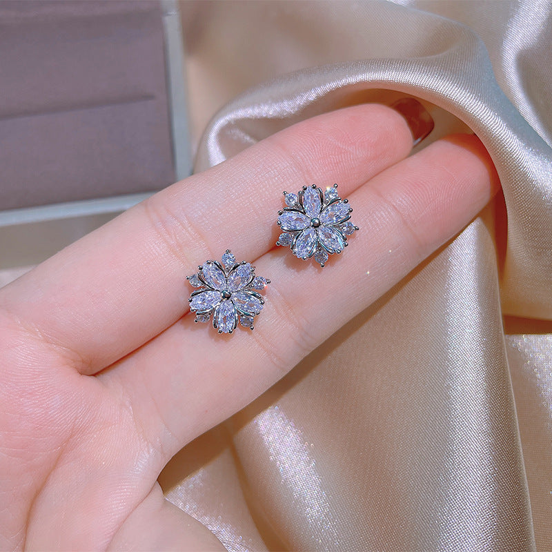 Zircon Flower Jewelry Collection