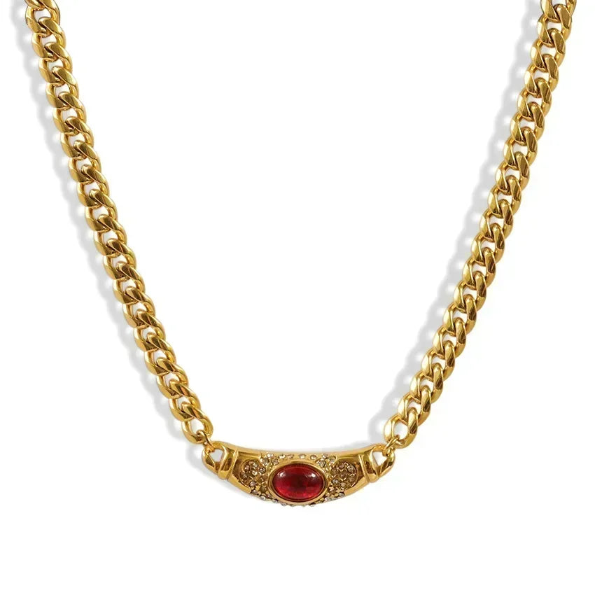Luxe Gem Chain