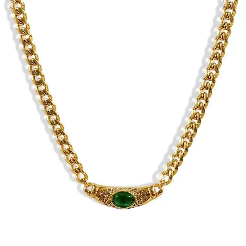 Luxe Gem Chain