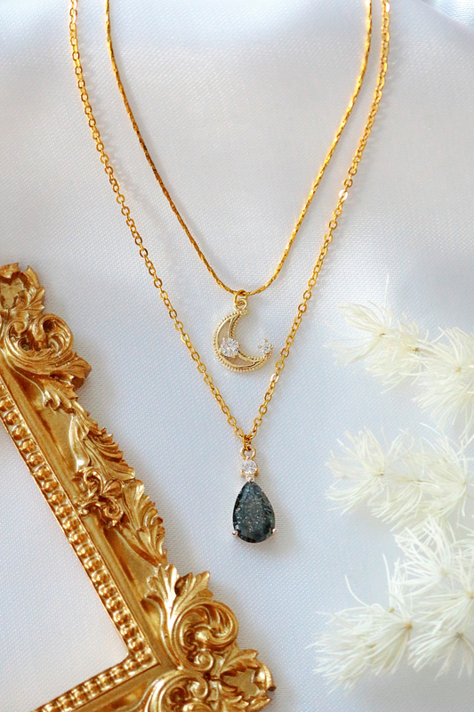 Moon Layered Necklace