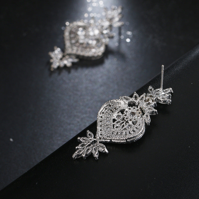 Luxury Bridal Drop Earrings