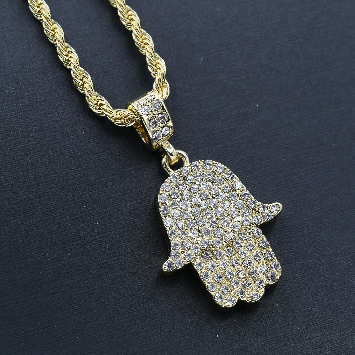 HandsSign Hip Hop Chain and Charm