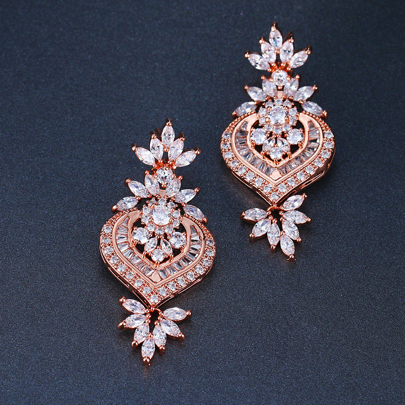 Luxury Bridal Drop Earrings