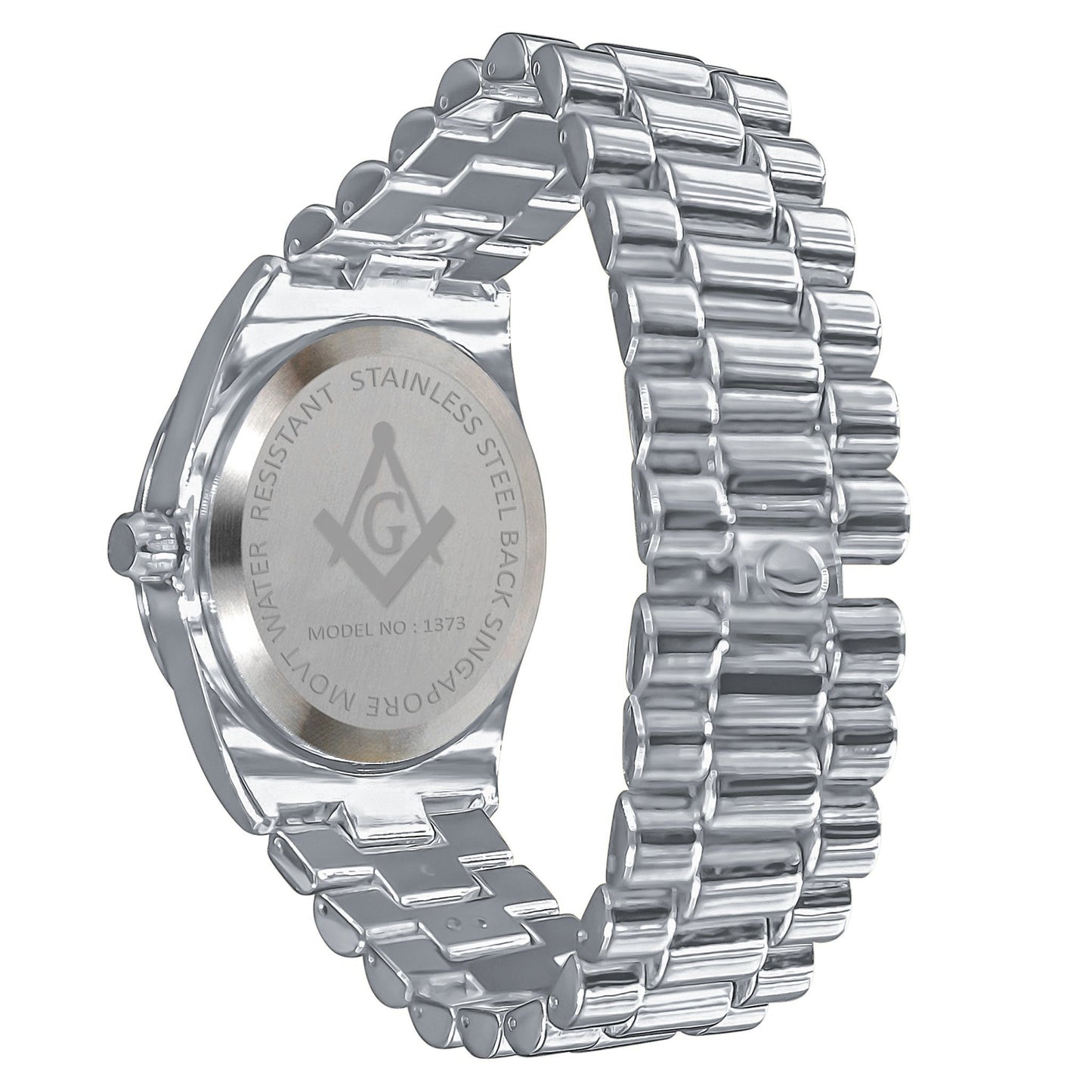 Colossal Hip Hop Metal Watch