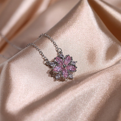 Zircon Flower Jewelry Collection
