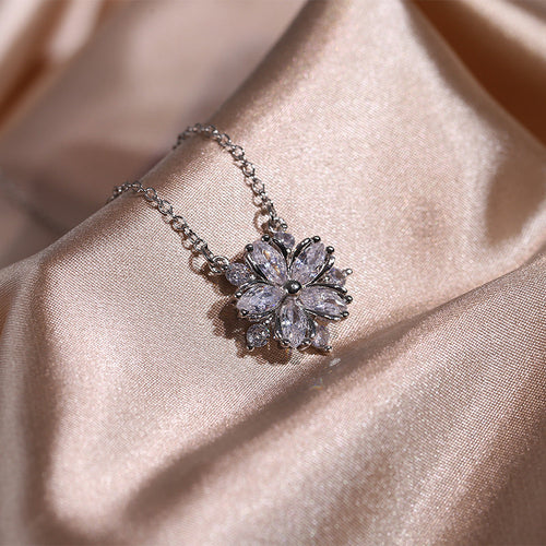 Zircon Flower Jewelry Collection