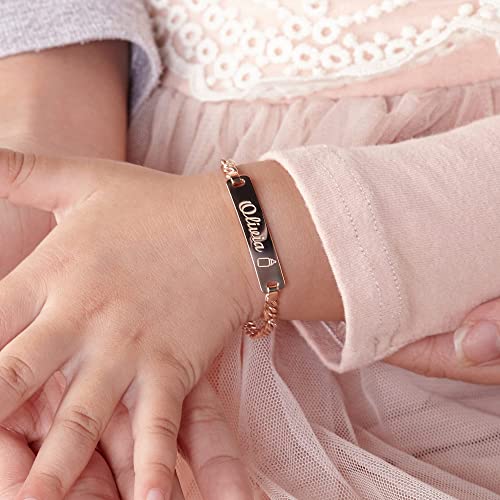 Personalized Baby Name Bracelet