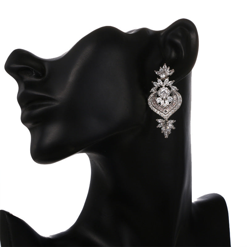 Luxury Bridal Drop Earrings