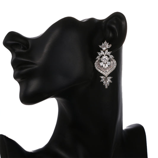 Luxury Bridal Drop Earrings