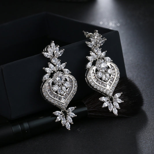 Luxury Bridal Drop Earrings