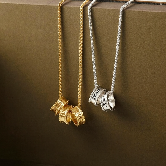 Dad Necklace with Kids’ Names