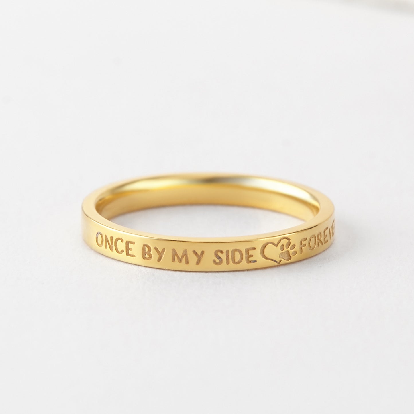 Personalized Pet Memorial Ring