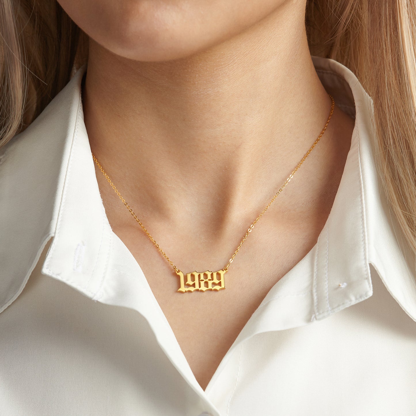 Personalized Year Necklace