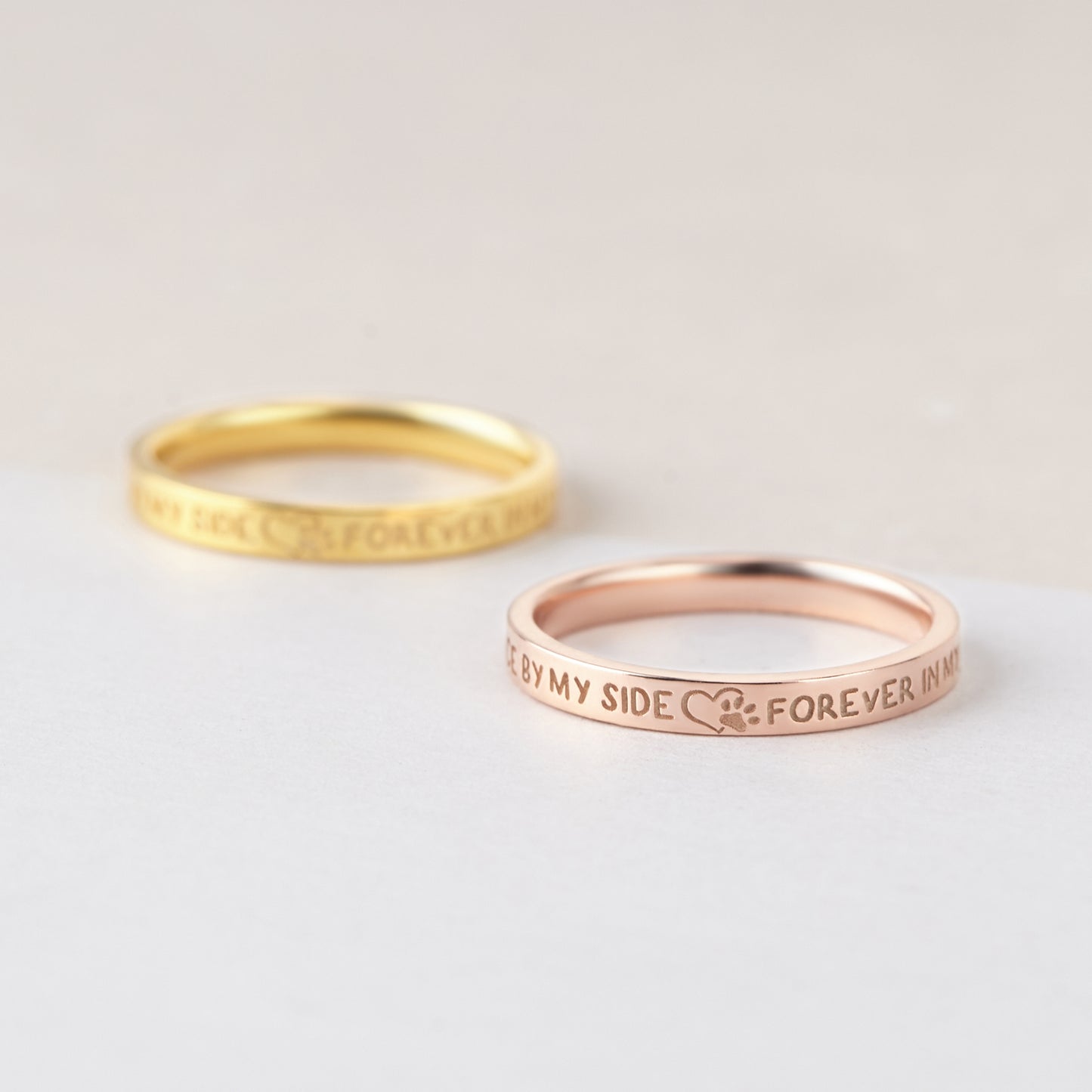 Personalized Pet Memorial Ring