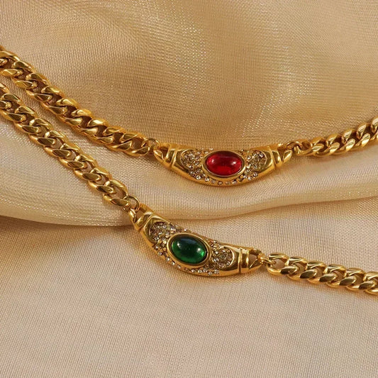 Luxe Gem Chain