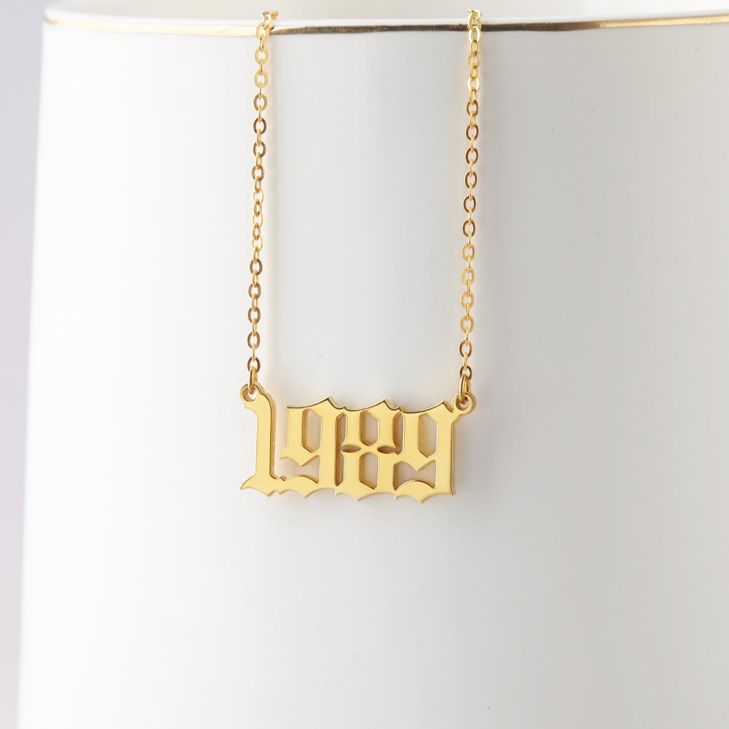 Personalized Year Necklace