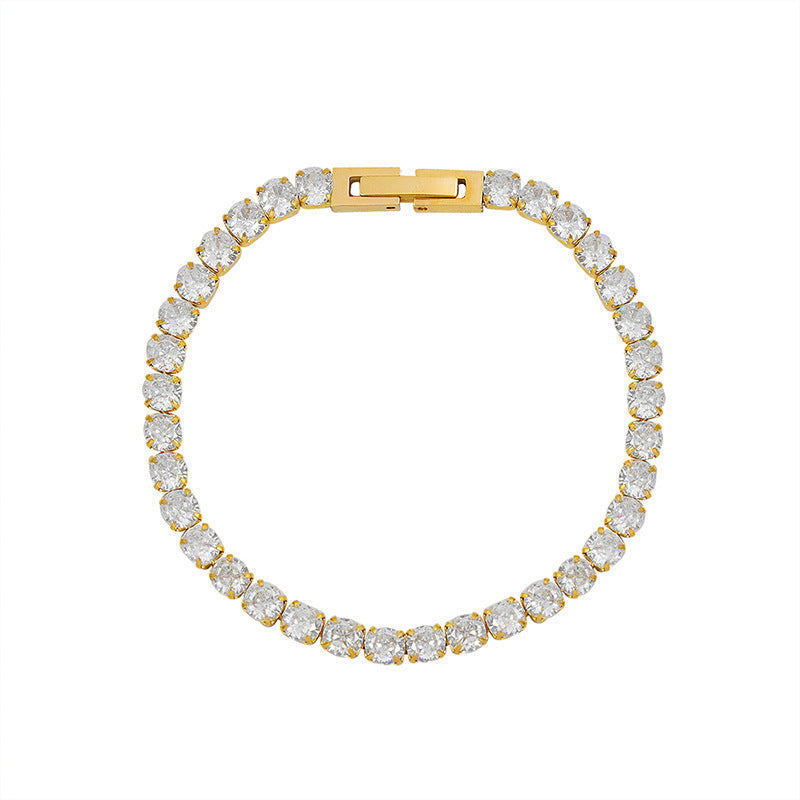 Women’s Zircon Bracelet – Bling Chain