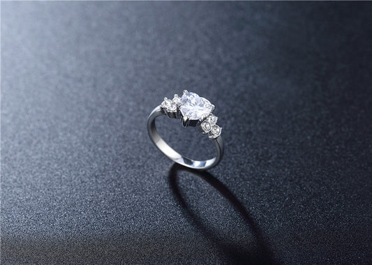 Wedding Zircon Diamond Ring