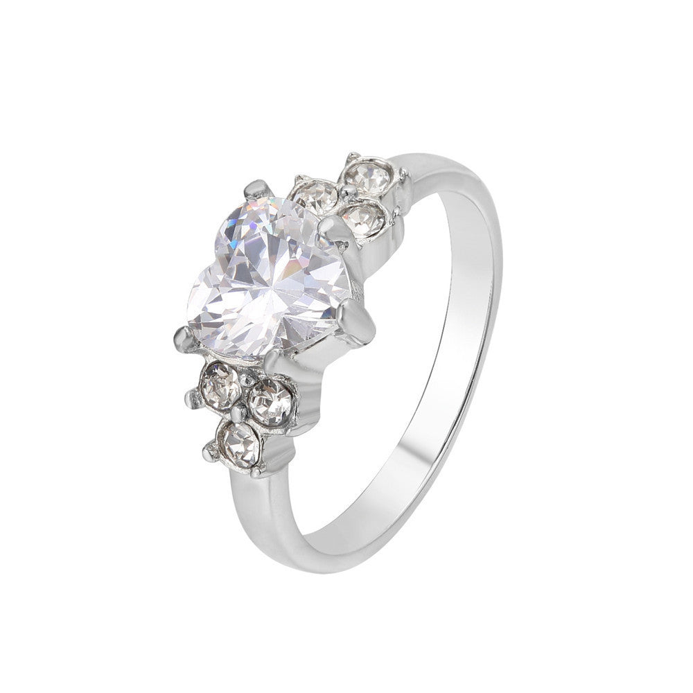 Wedding Zircon Diamond Ring