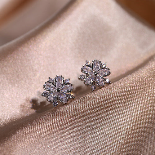 Zircon Flower Jewelry Collection