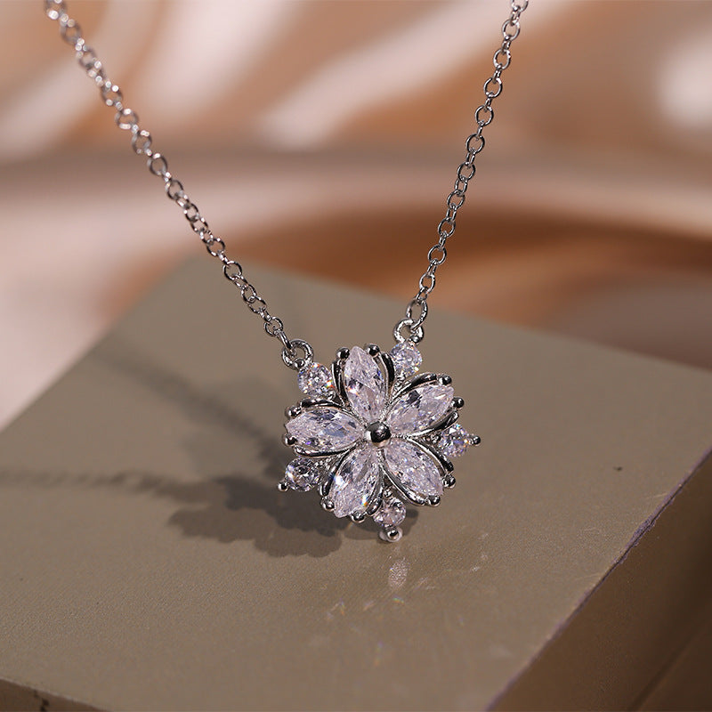 Zircon Flower Jewelry Collection