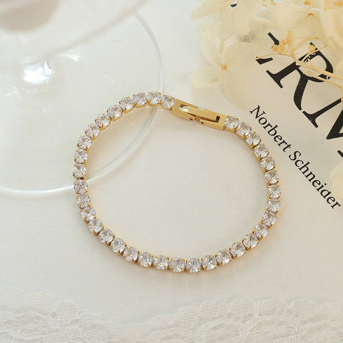Women’s Zircon Bracelet – Bling Chain