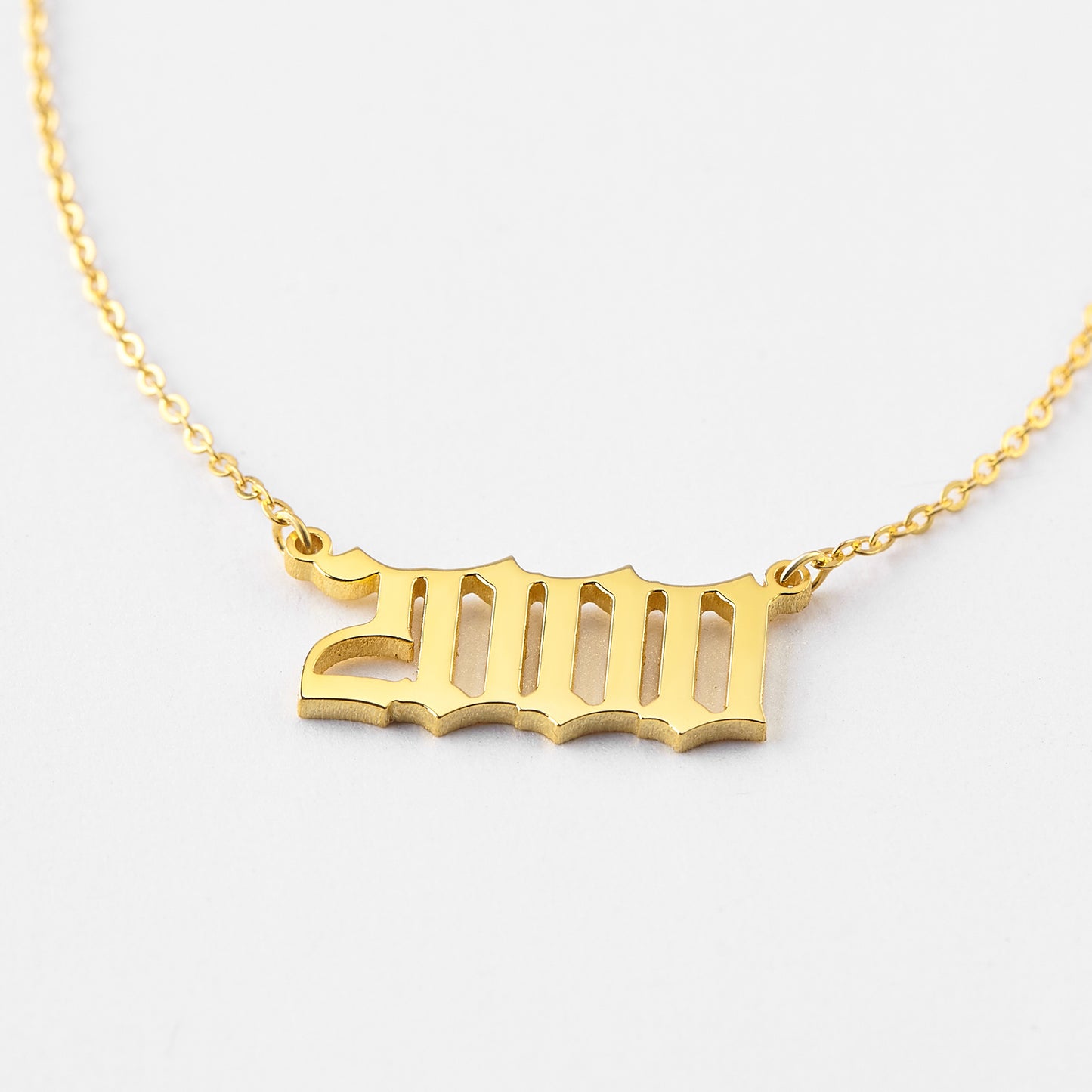 Personalized Year Necklace