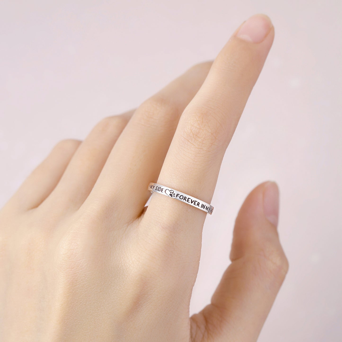 Personalized Pet Memorial Ring