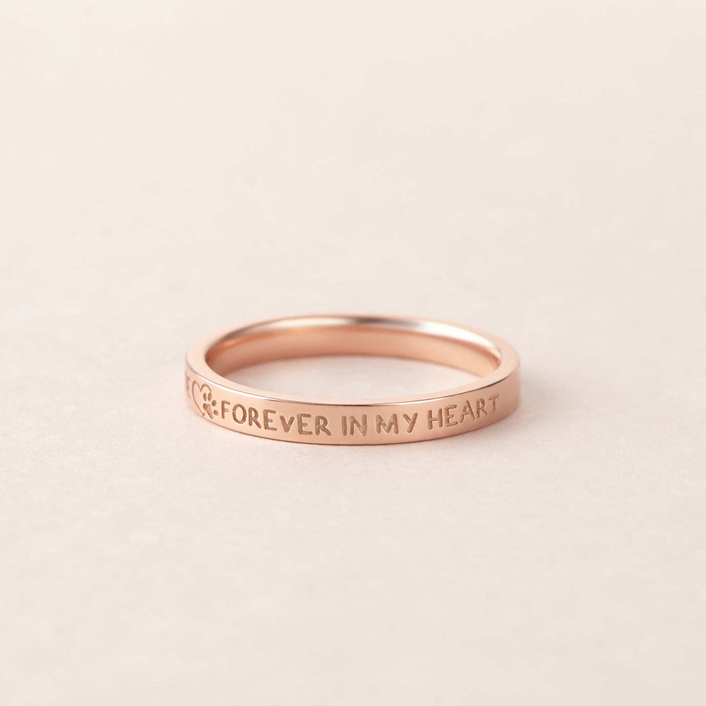 Personalized Pet Memorial Ring